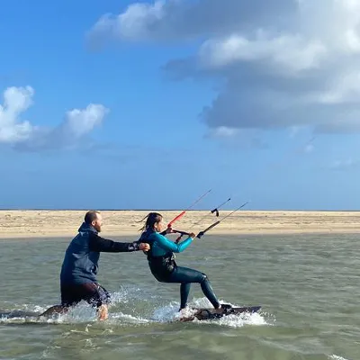 Privatstunden Kitesurfen