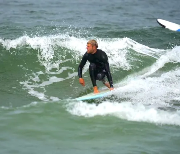 Wellenreiten Sylt