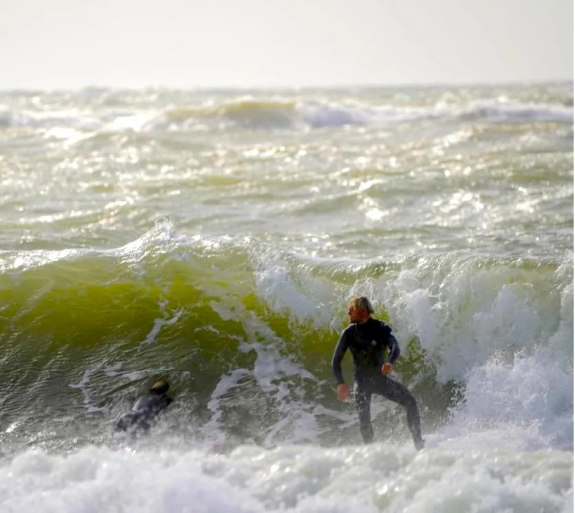 Wellenreiten Sylt