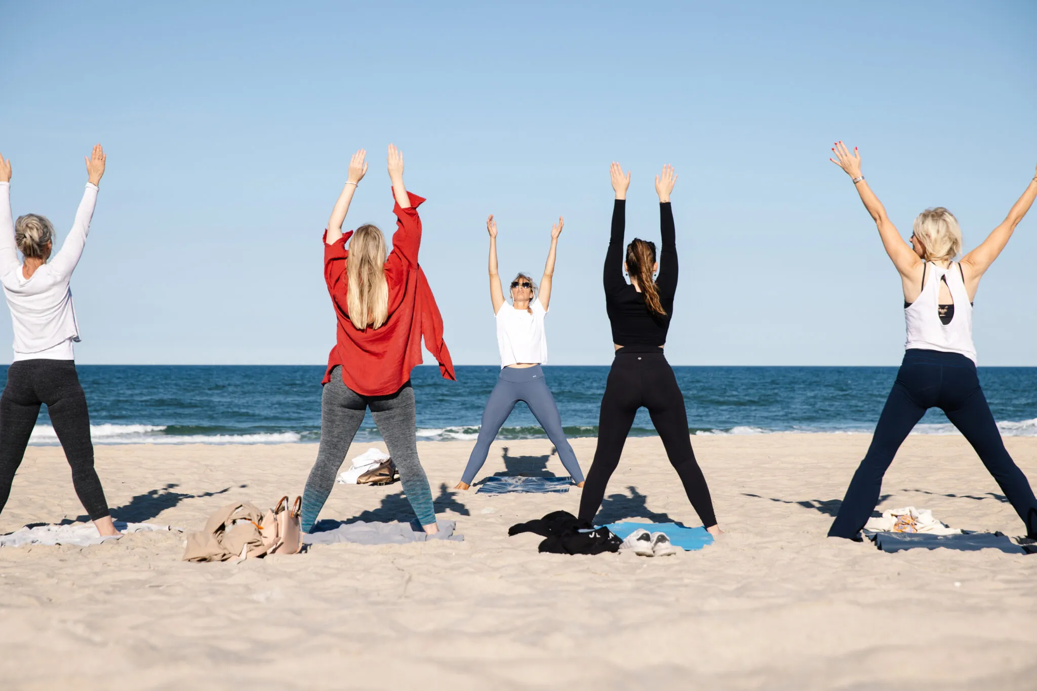 Yoga am Sylter Strand